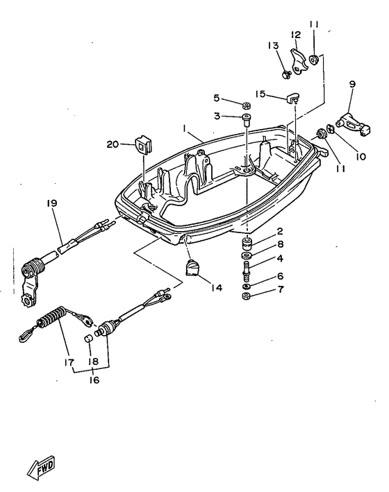 Bottom cowling