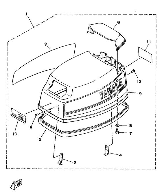 Top cowling