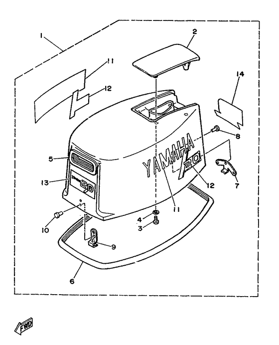 Top cowling