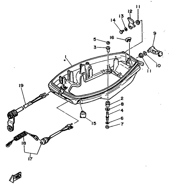 Bottom cowling