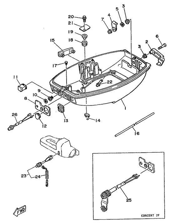 Bottom cowling