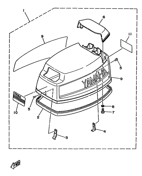 Top cowling