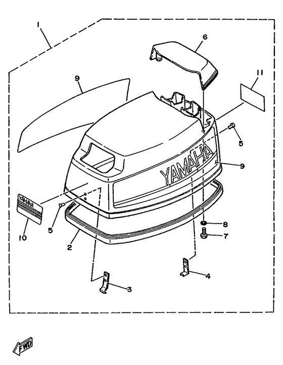 Top cowling