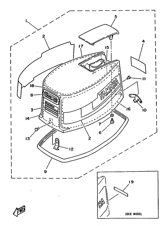 Top cowling
