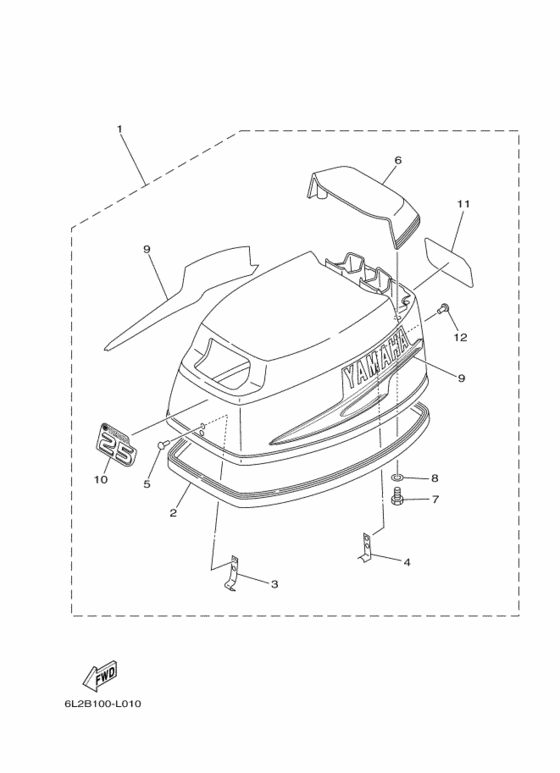 Top cowling