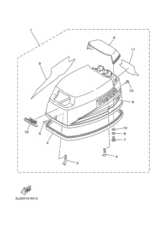 Top cowling