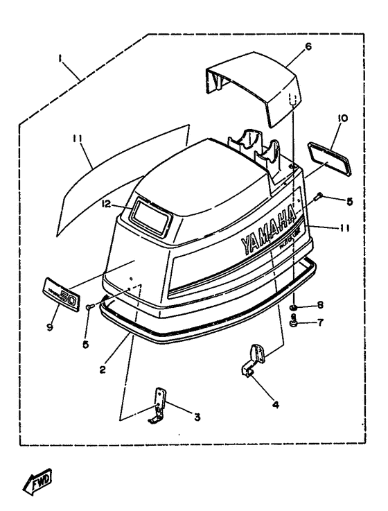 Top cowling