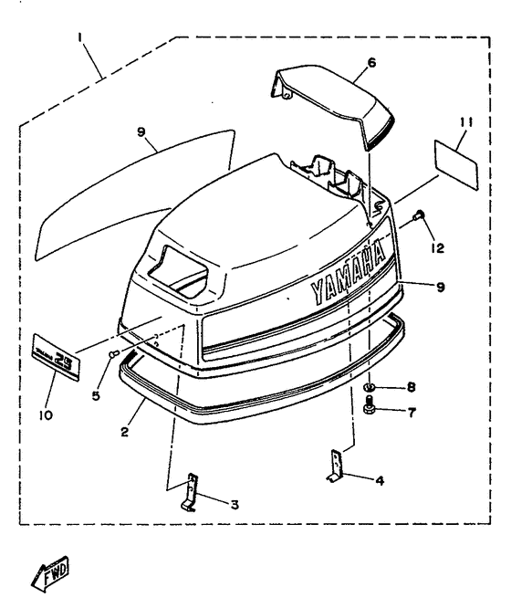 Top cowling