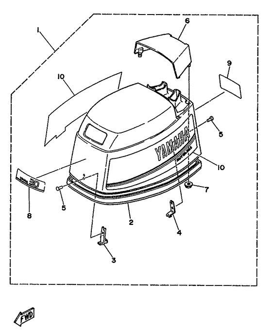 Top cowling