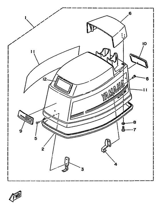 Top cowling
