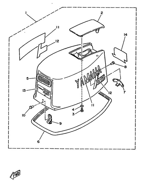 Top cowling