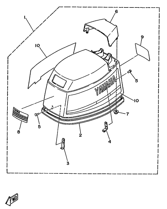 Top cowling