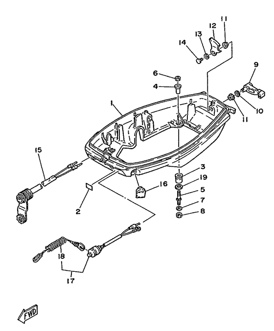Bottom cowling