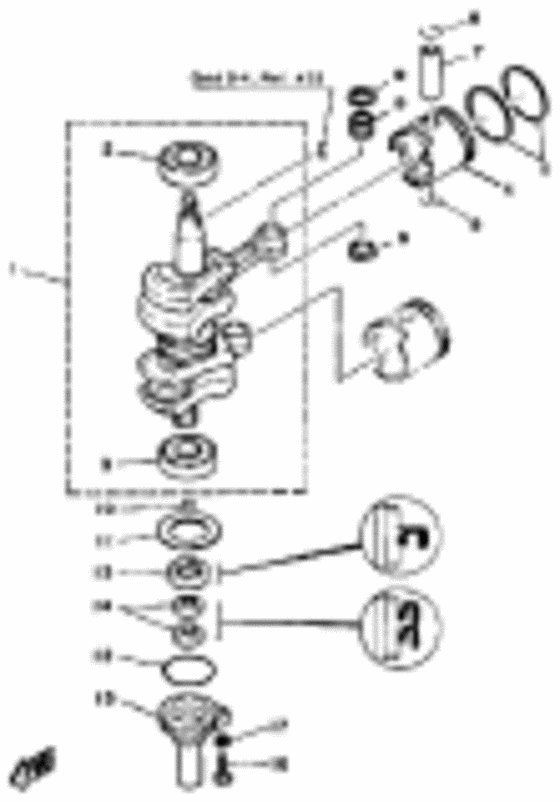 Кривошипный поршень