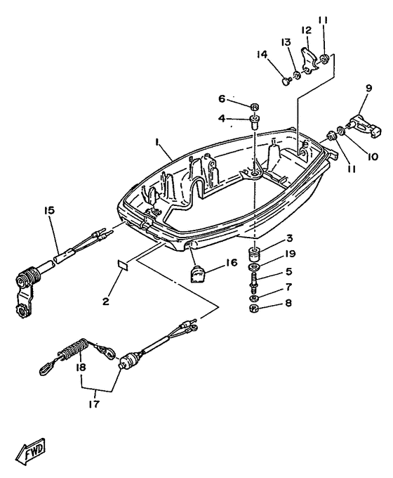 Bottom cowling
