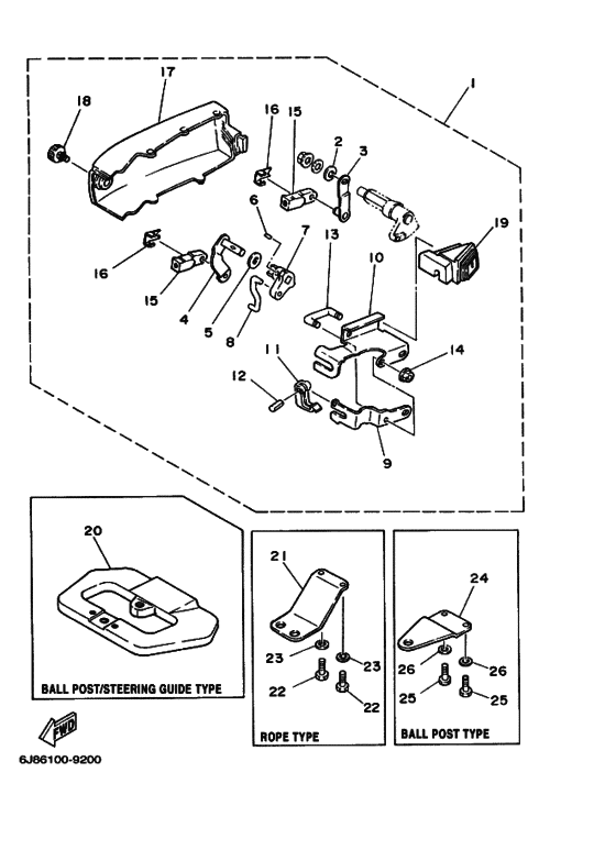 Remo con attachment