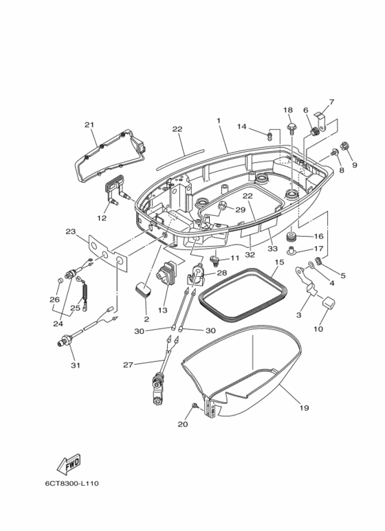 Bottom cowling