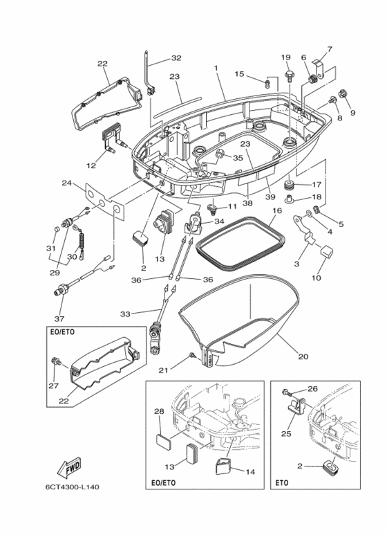Bottom cowling