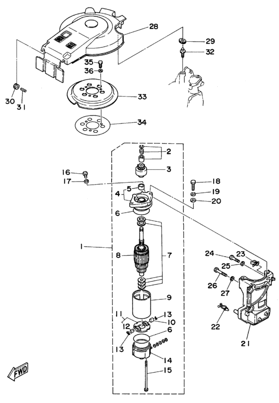 Стартер электрический