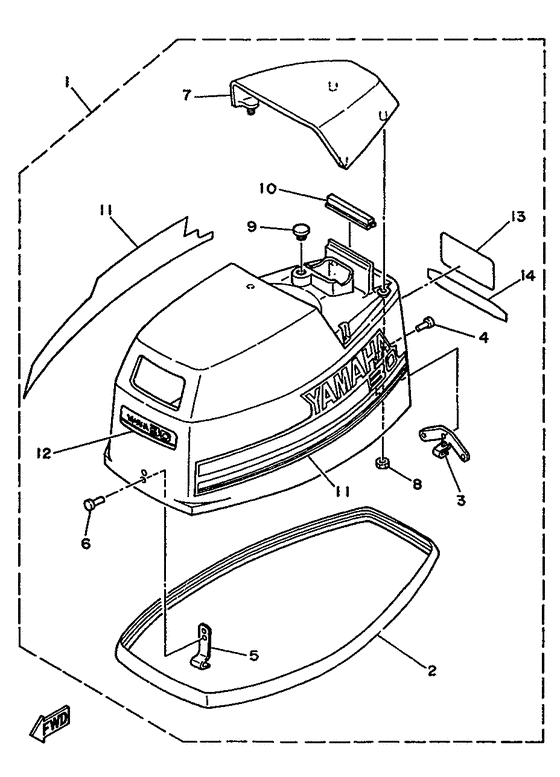 Top cowling