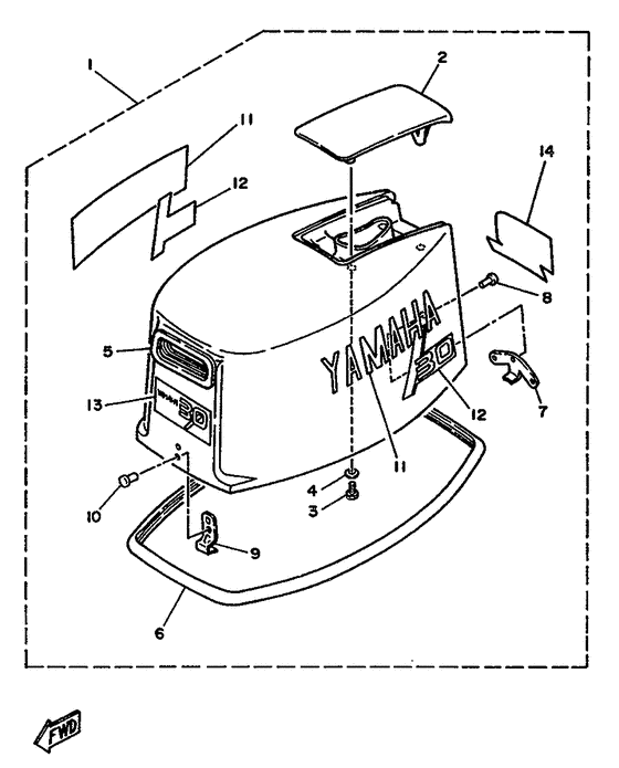Top cowling