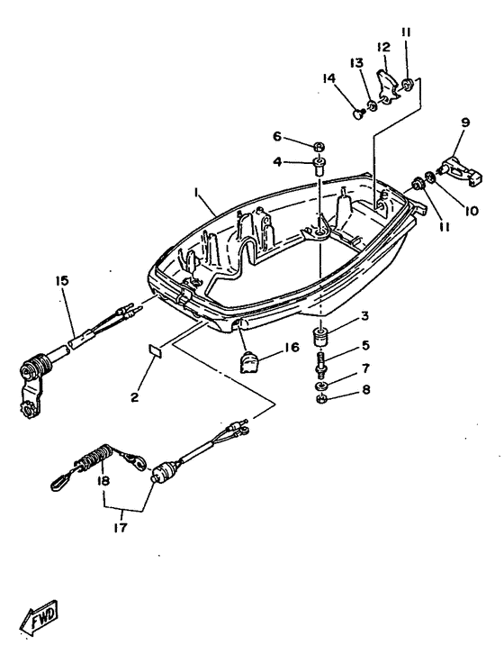 Bottom cowling
