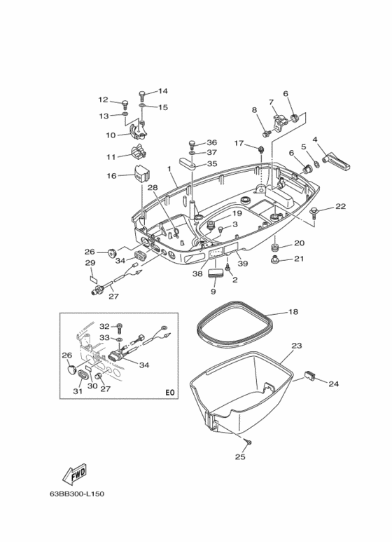 Bottom cowling
