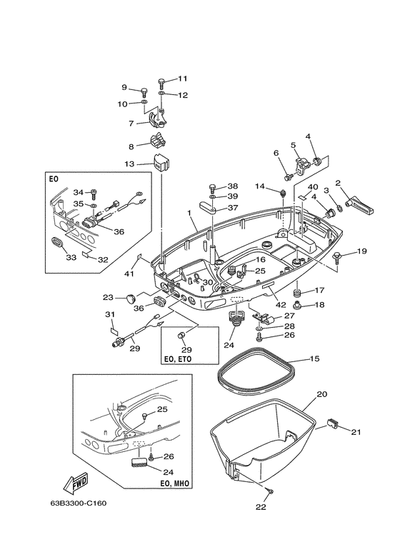 Bottom cowling