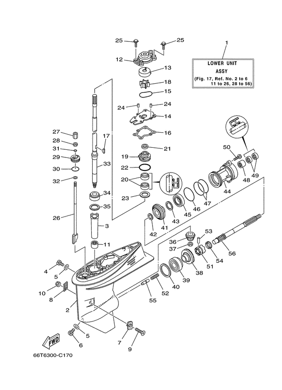 Lower casing и привод 1