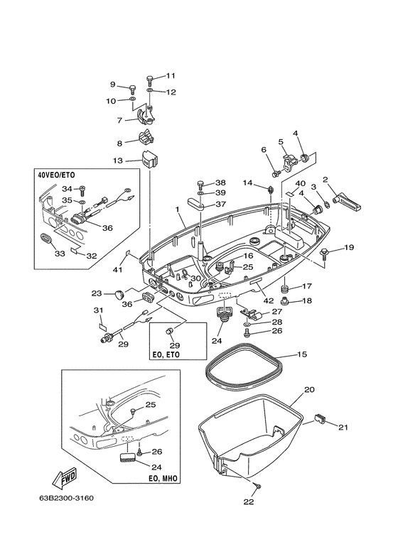 Bottom cowling