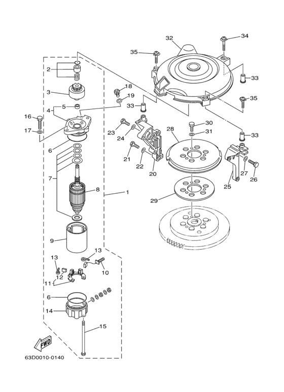 Стартер электрический