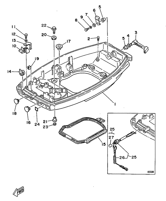 Bottom cowling