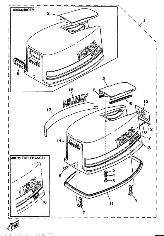 Top cowling