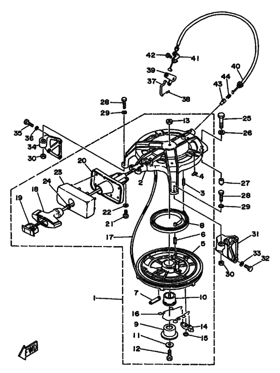 Привод стартера