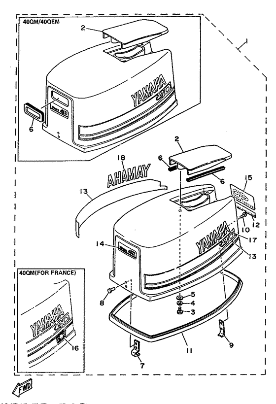 Top cowling