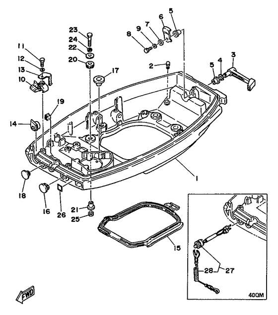 Top cowling