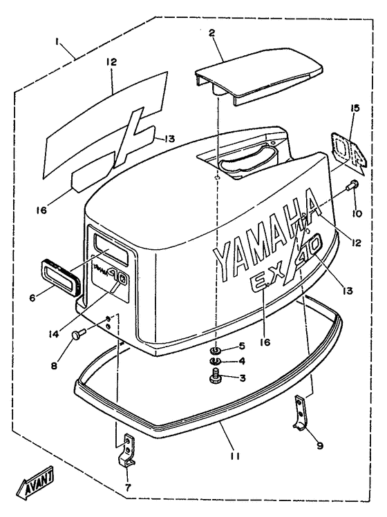 Top cowling