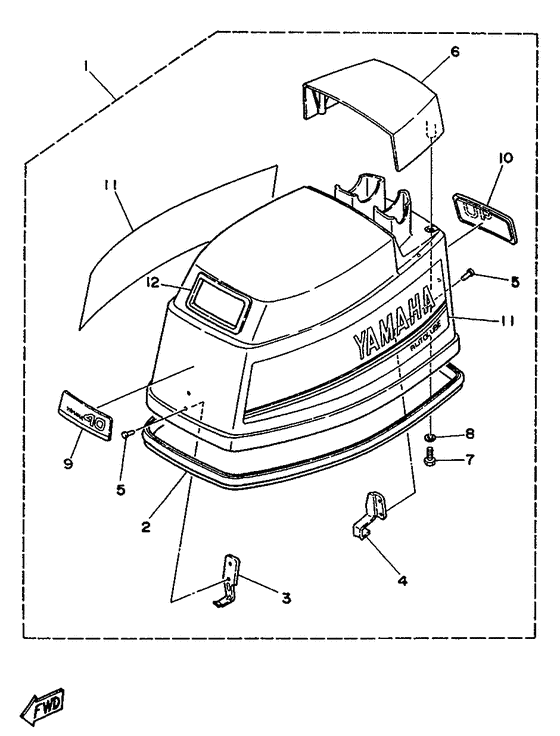 Top cowling
