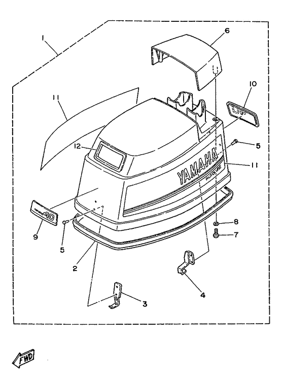 Top cowling