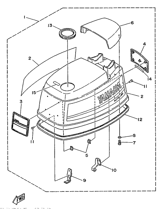 Top cowling