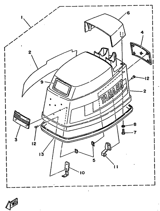 Top cowling