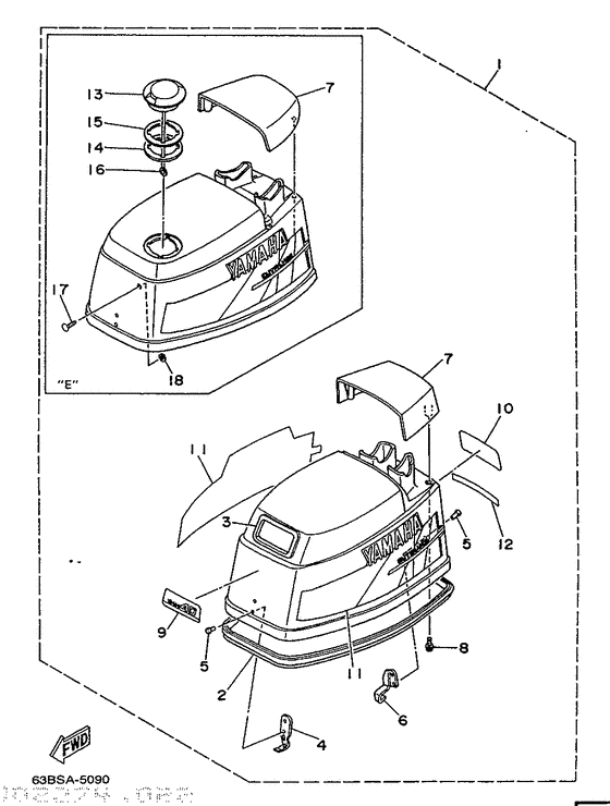 Top cowling