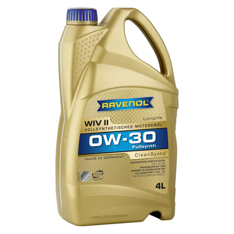Моторное масло RAVENOL WIV II 0W-30 (4 литра)
