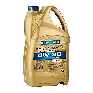 Моторное масло RAVENOL ECS EcoSynth 0W-20 (5 литров)