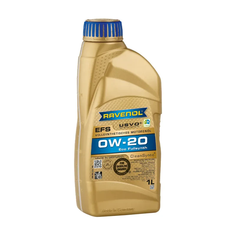 Моторное масло RAVENOL EFS 0W-20 (1 литр)