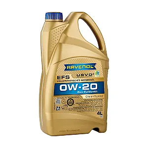Моторное масло RAVENOL EFS 0W-20 (4 литра)