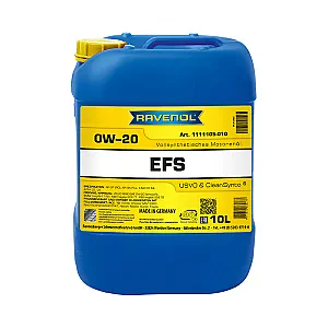 Моторное масло RAVENOL EFS 0W-20 (10 литров)