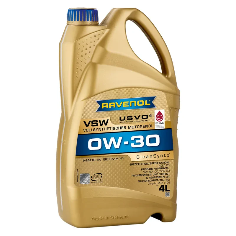 Моторное масло RAVENOL VSW 0W-30 (4 литра)