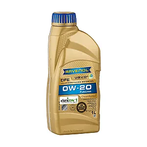 Моторное масло RAVENOL DFE 0W-20 (1 литр)