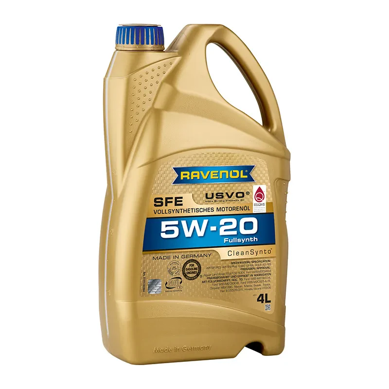 Моторное масло RAVENOL Super Fuel Economy SFE 5W-20 (4 литра)